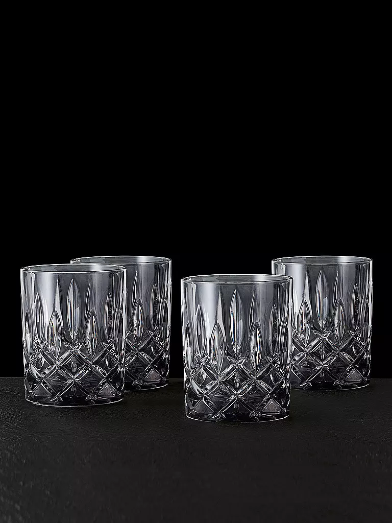 NACHTMANN | Juego de 4 vasos de whisky NOBLESSE 295ml Smoke | grau
