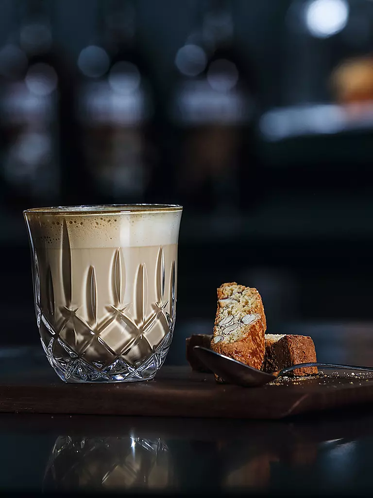 NACHTMANN | Set de 2 vasos para capuchino y flat white NOBLESSE Barista 234ml | transparent