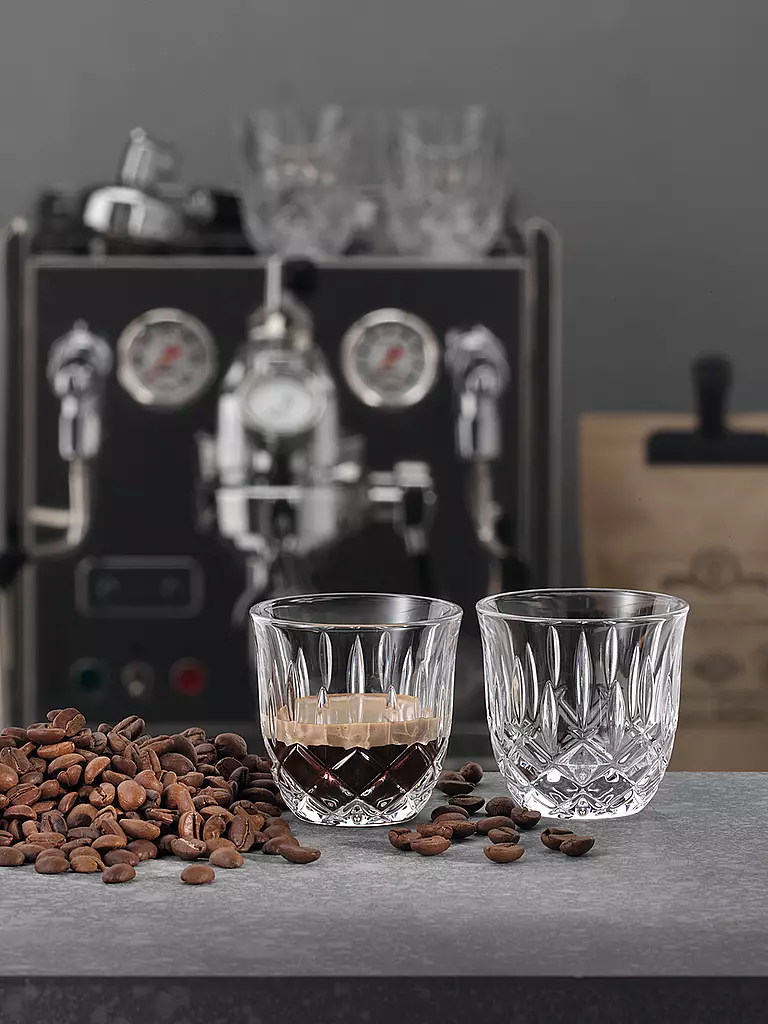 NACHTMANN | Set de 2 vasos para espresso doppio NOBLESSE Barista 90ml | transparent