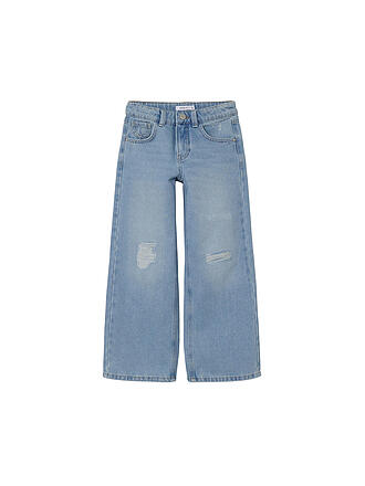 NAME IT | Vaqueros de cintura alta y pernera ancha NKFROSE para niña