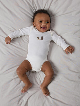 NAME IT | Body de bebé NBMBODY, paquete de 3, verde Milieu/W/Stream Sasame