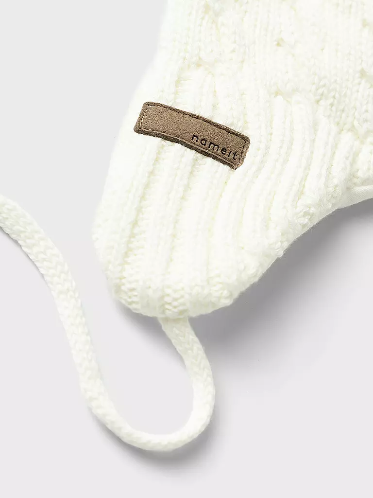 NAME IT | Baby Mütze - Haube NBNMILLO | Blanco