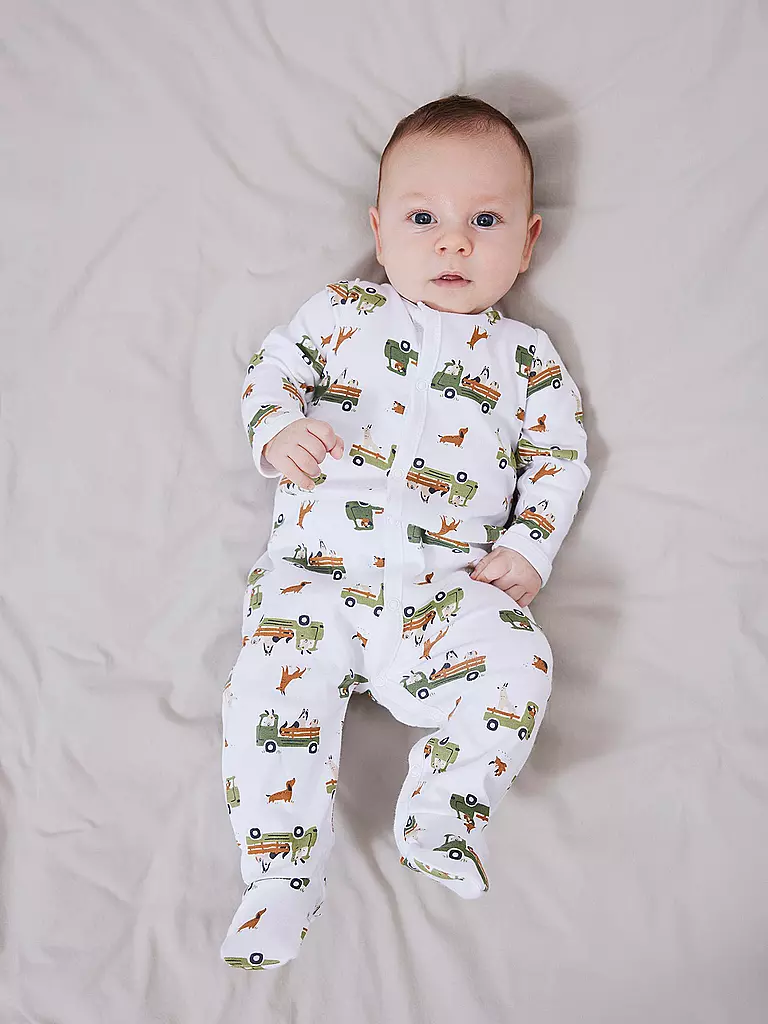 NAME IT | Baby Schlafoverall NBMNIGHTSUIT | Blanco