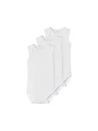 NAME IT | Bodies de bebé, paquete de 3 | Blanco
