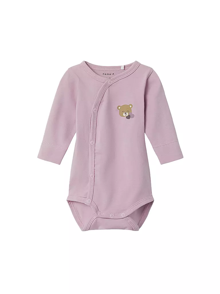 NAME IT | Body cruzado para bebé NBFNEDRIA | Lila