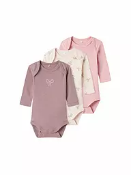 NAME IT | Body de bebé, paquete de 3 NBFBODY | Fucsia
