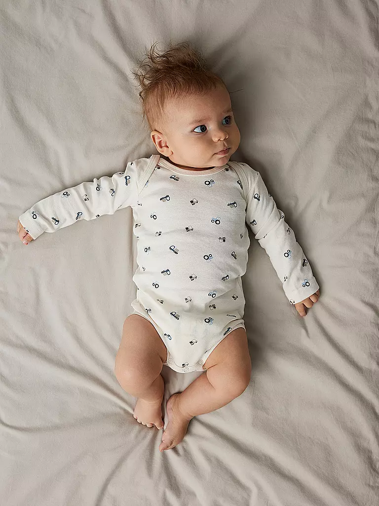 NAME IT | Body de bebé, paquete de 3 NBMBODY | Azul