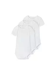 NAME IT | Body de bebé, paquete de 3 | Blanco