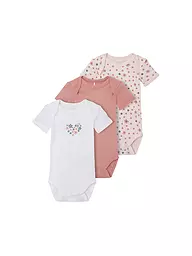 NAME IT | Body de bebé, paquete de 3 | Blanco