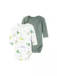 NAME IT | Body para bebé, paquete de 2 | Blanco