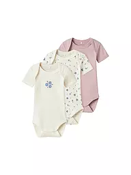 NAME IT | Body para bebé NBFBODY, paquete de 3 | Crema