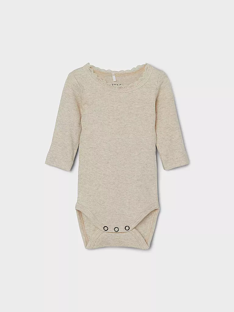 NAME IT | Body para bebé NBFKAB | Beige