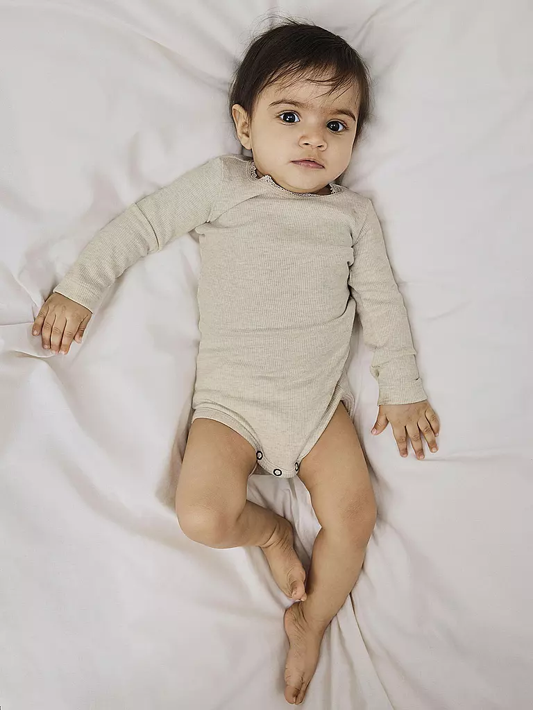 NAME IT | Body para bebé NBFKAB | Beige
