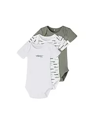 NAME IT | Body para bebé NBMBODY, paquete de 3 | Blanco