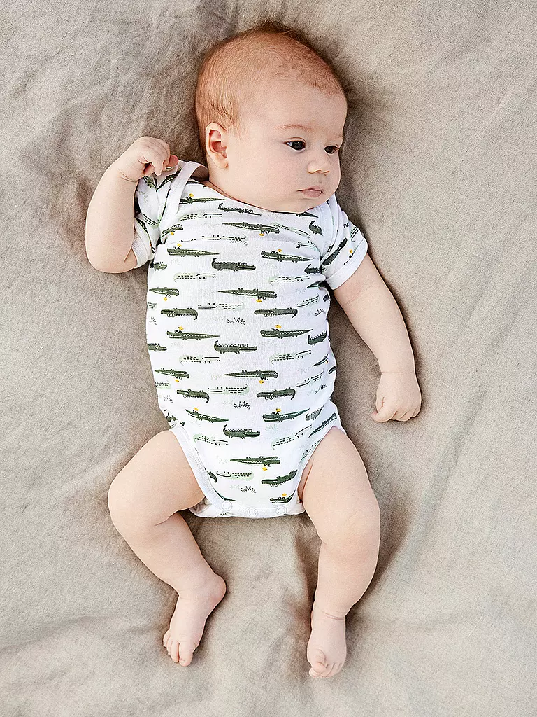 NAME IT | Body para bebé NBMBODY, paquete de 3 | Blanco