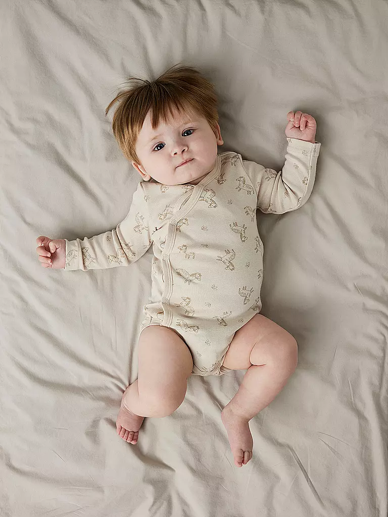 NAME IT | Body para bebé NBNBODY, paquete de 2 | Beige