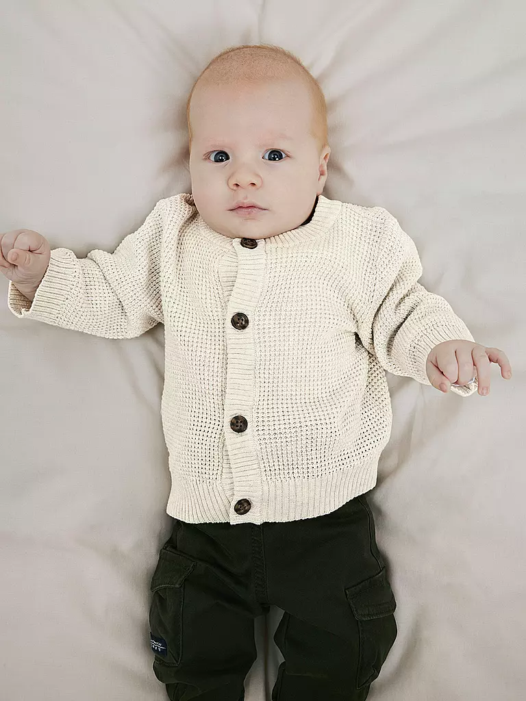 NAME IT | Cárdigan de bebé de punto | Beige
