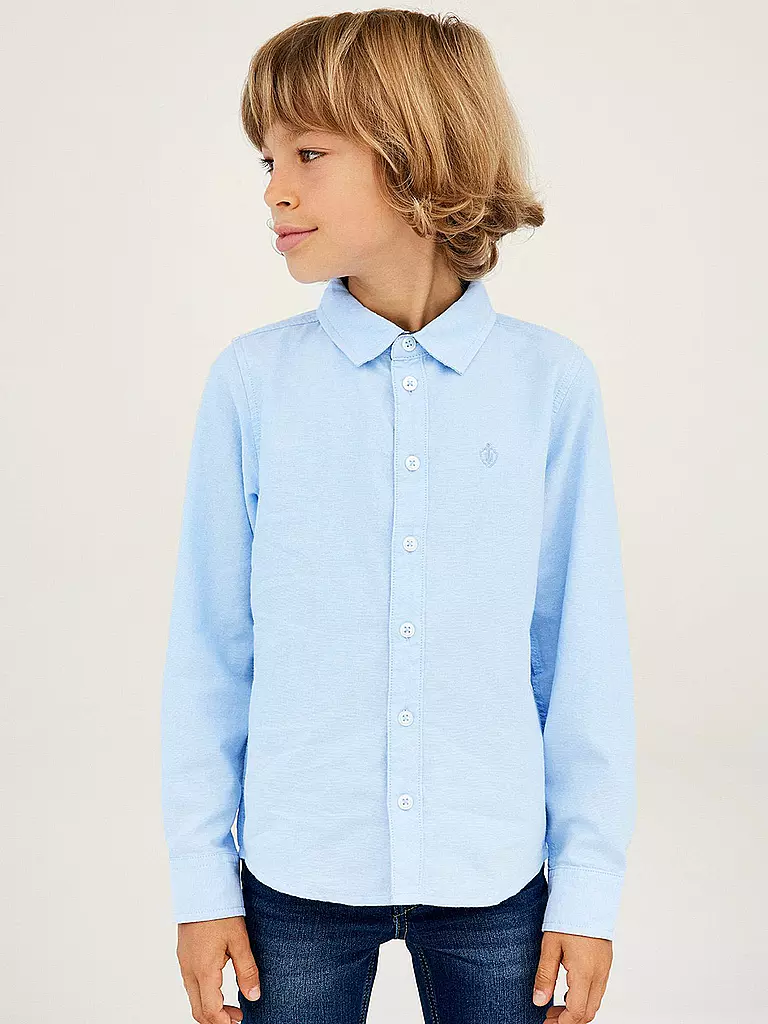 NAME IT | Camisa de niño NKMNEWSA | Azul claro