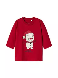 NAME IT | Camiseta de manga larga para bebé NBMFA | Rojo