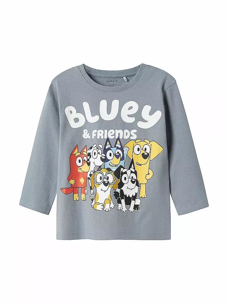 NAME IT | Camiseta de manga larga para niño NMMALEX | Azul claro