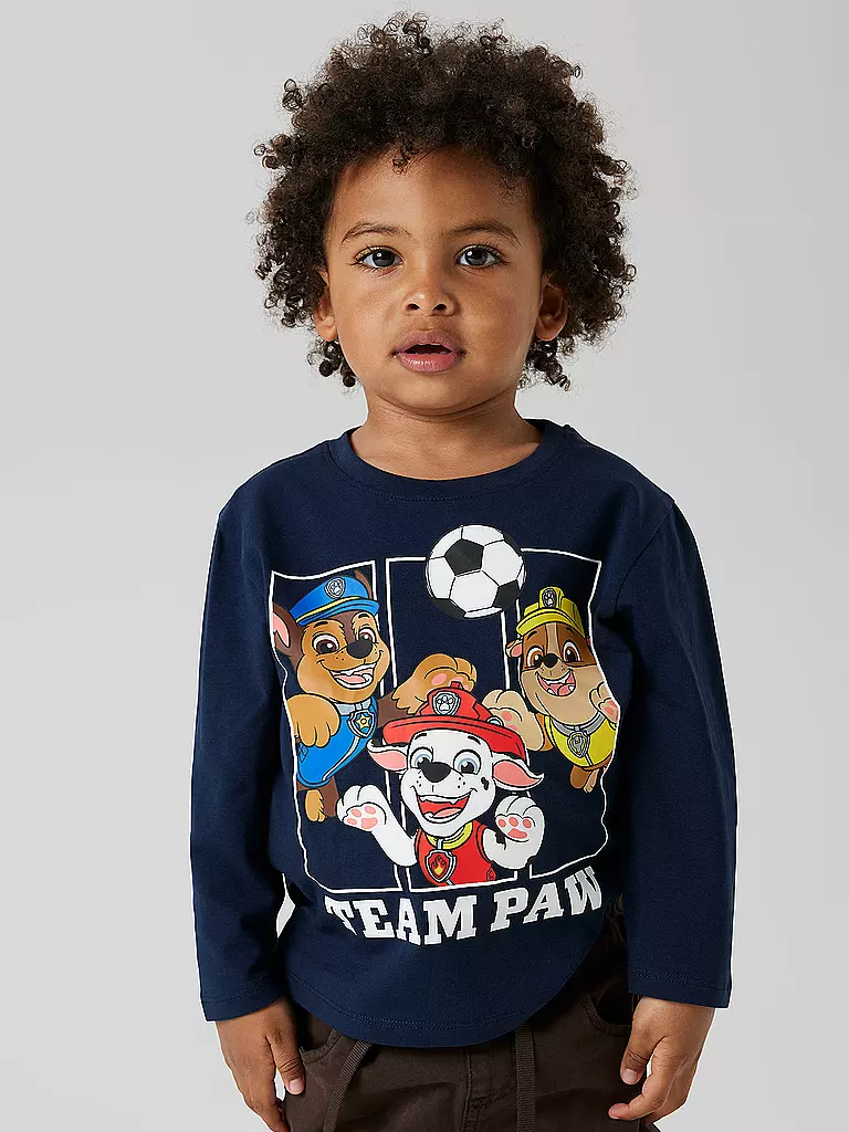 NAME IT | Camiseta de manga larga para niño NMMJOLL | Azul oscuro