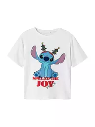 NAME IT | Camiseta de niña NKFAKKA STITCH | Blanco