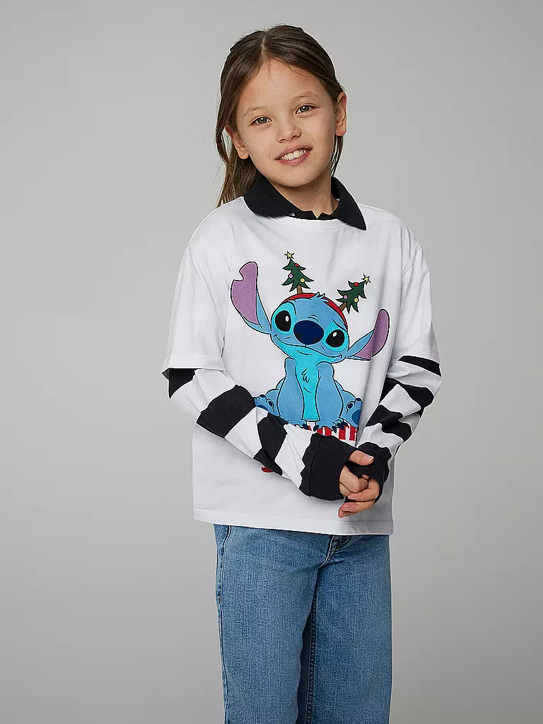 NAME IT | Camiseta de niña NKFAKKA STITCH | 