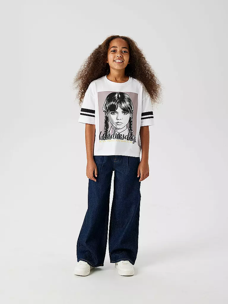 NAME IT | Camiseta de niña NKFJIXINA | Blanco