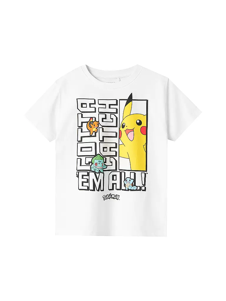 NAME IT | Camiseta de niño NKMFLAME | Blanco
