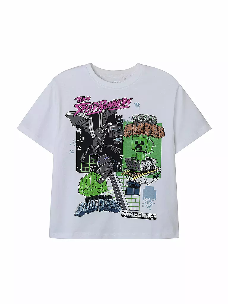 NAME IT | Camiseta de niño NKMJAHI | Blanco
