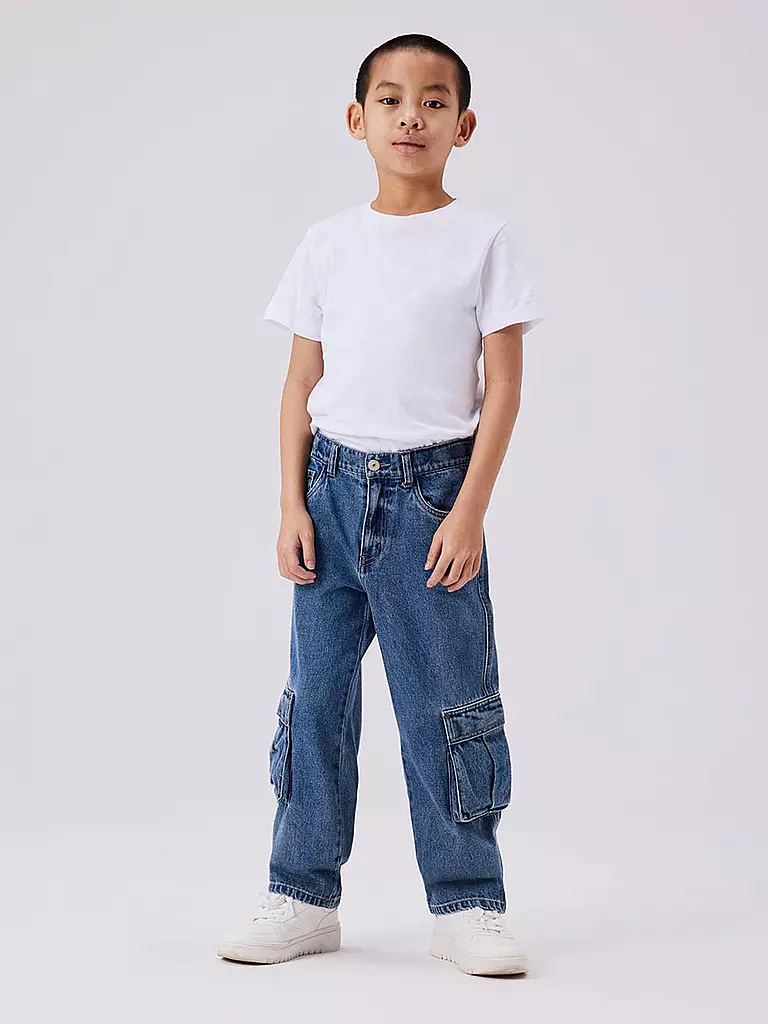 NAME IT | Cargojeans NKMRYAN para niño | Azul