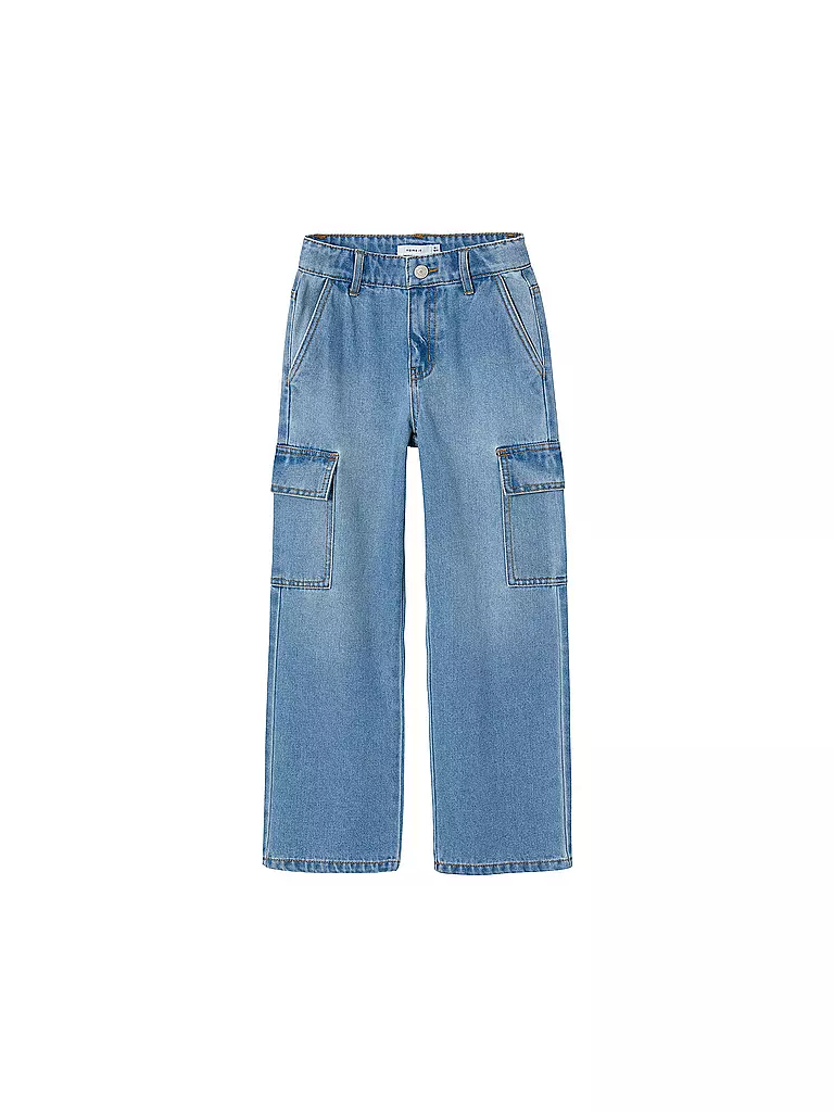 NAME IT | Cargojeans Regular Fit NKFROSE para niña | Azul claro