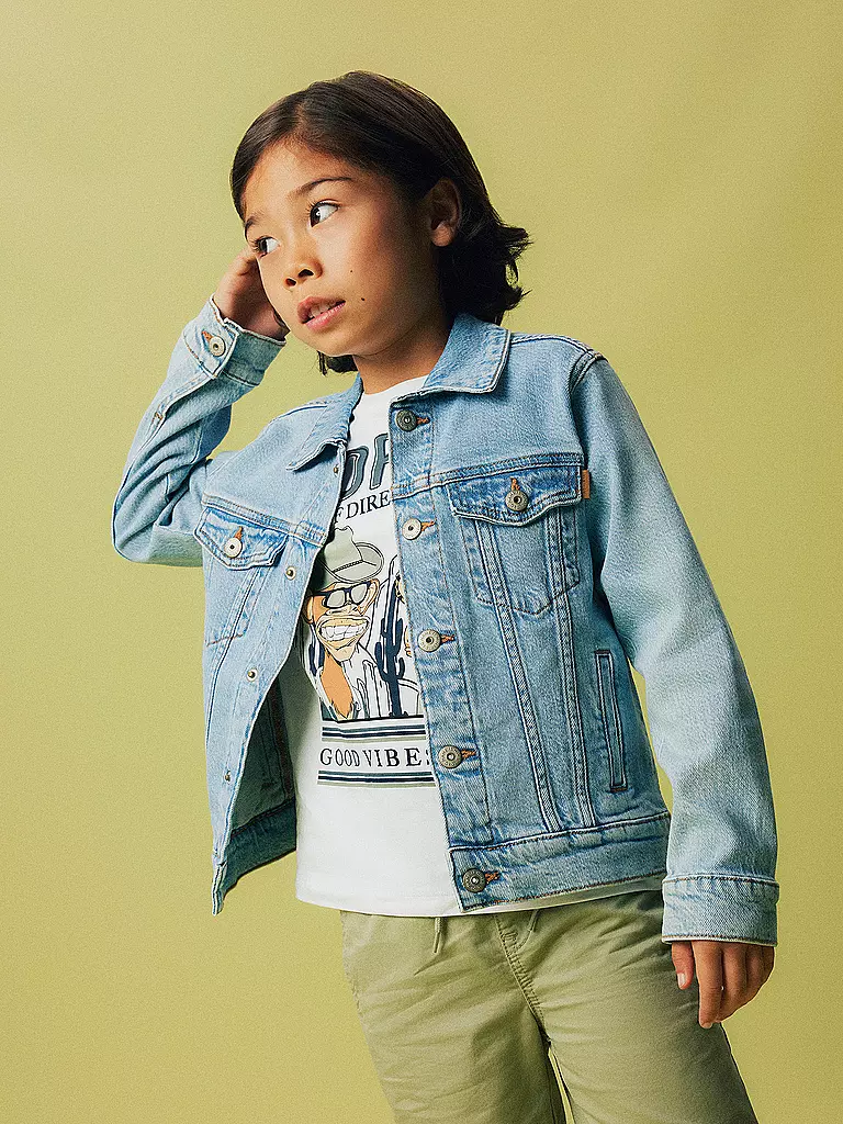NAME IT | Chaqueta vaquera NKMJAGGER para niño | Azul claro