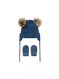 NAME IT | Gorro de bebé - Gorro NBNMARA 2 piezas | Azul oscuro