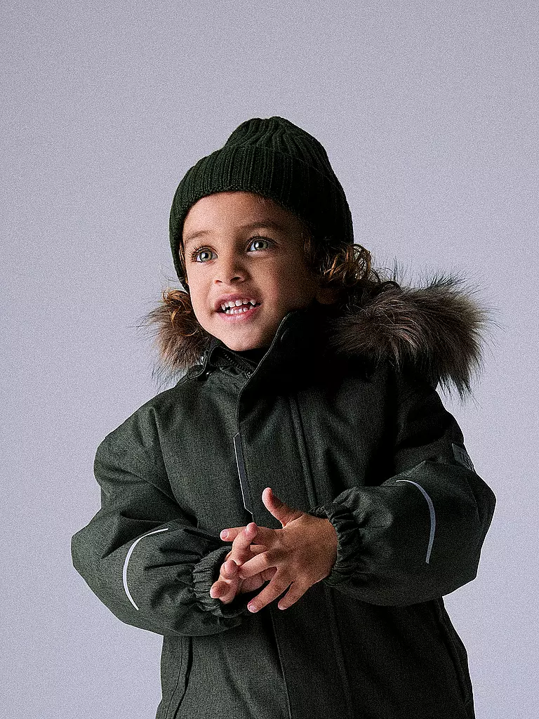 NAME IT | Gorro infantil - Gorro NMNMAB | Oliva
