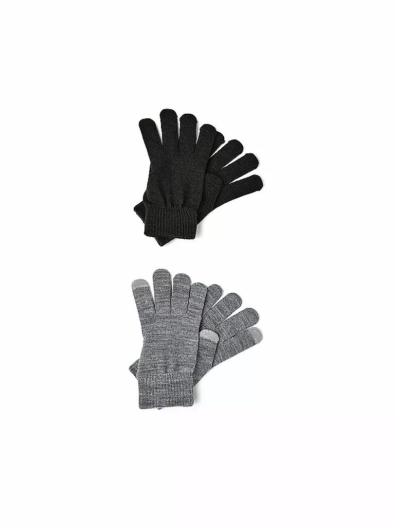 NAME IT | Guantes para niños, paquete de 2, NKNMAGIC | Negro