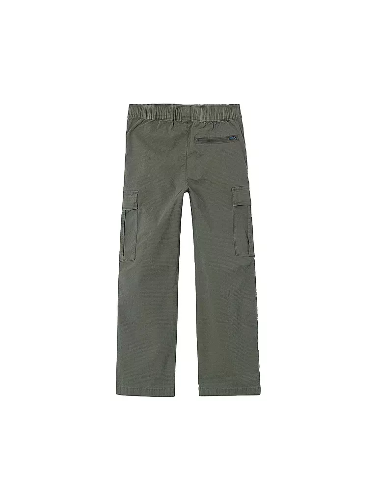 NAME IT | Jungen Cargohose Straight Fit NKNROME | Oliva