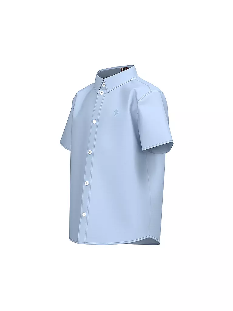 NAME IT | Jungen Hemd Regular Fit | Azul claro