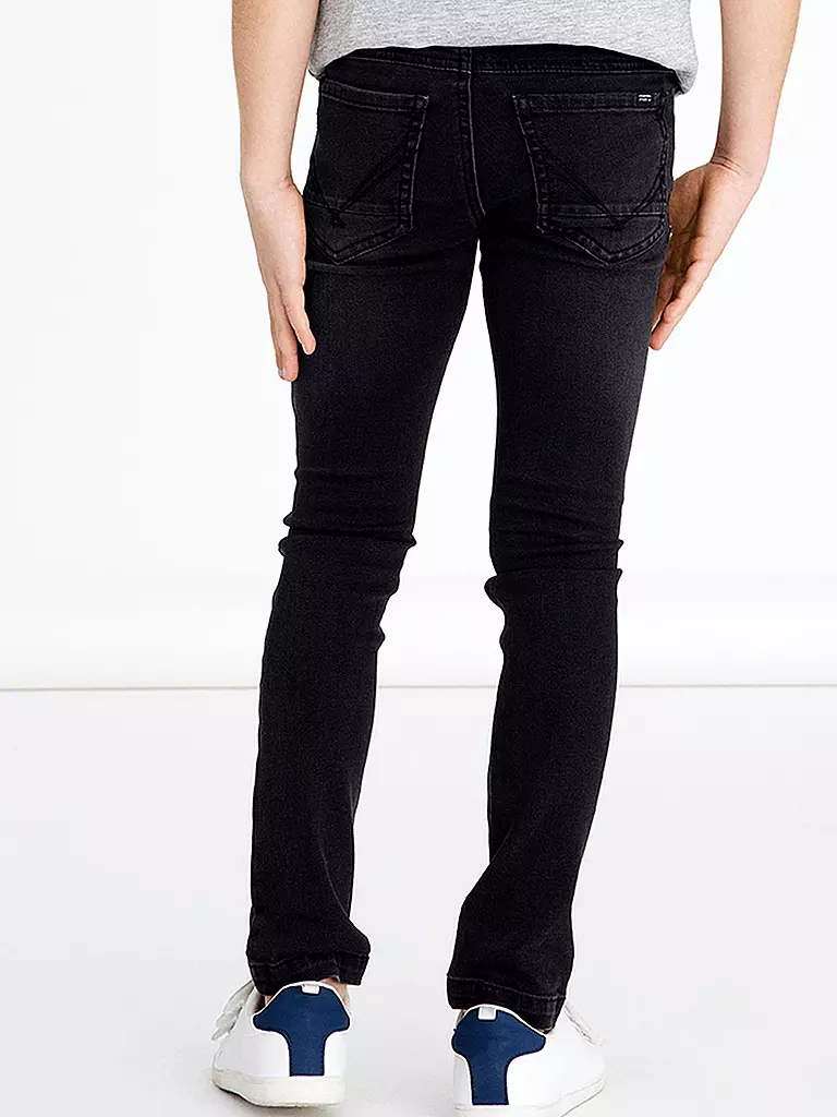 NAME IT | Jungen Jeans Skinny Fit NKMPETE  | Negro