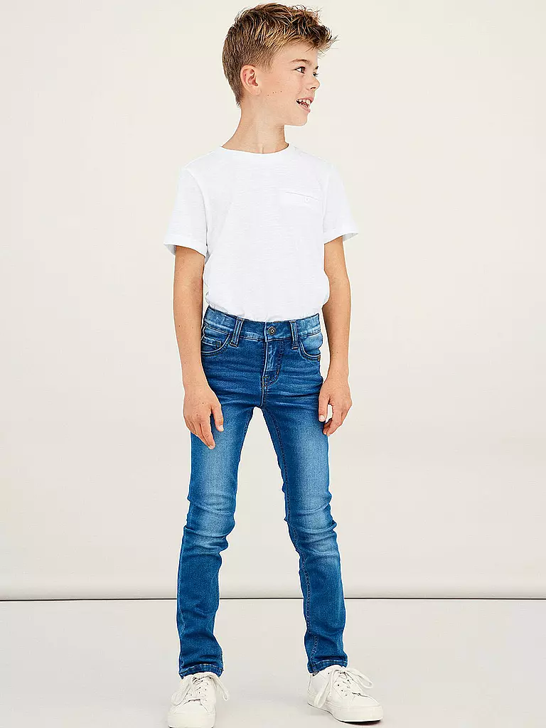 NAME IT | Jungen Jeans Slim Fit NKMTHEO  | Azul