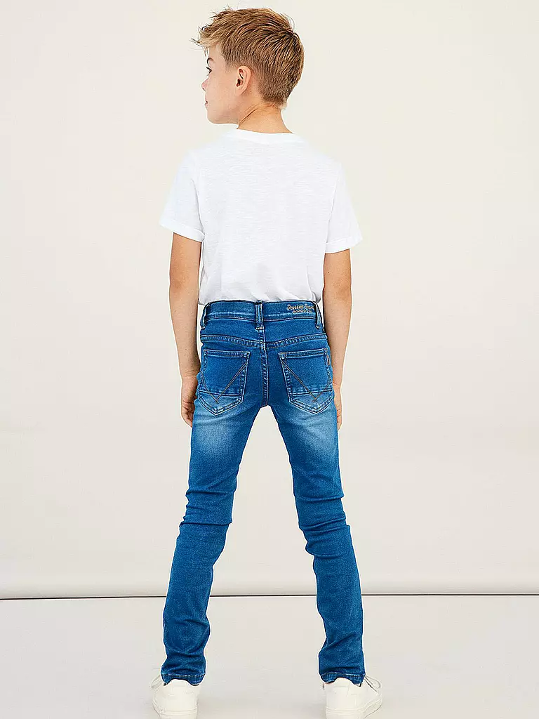 NAME IT | Jungen Jeans Slim Fit NKMTHEO  | Azul