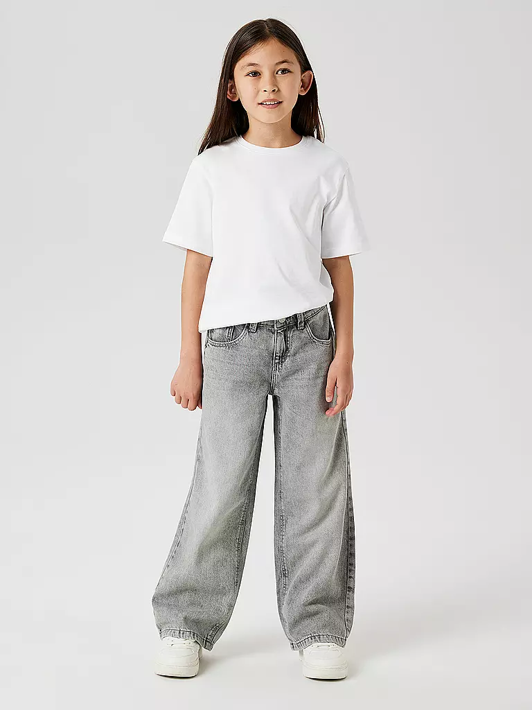 NAME IT | Mädchen Jeans NKFROSE | Gris claro