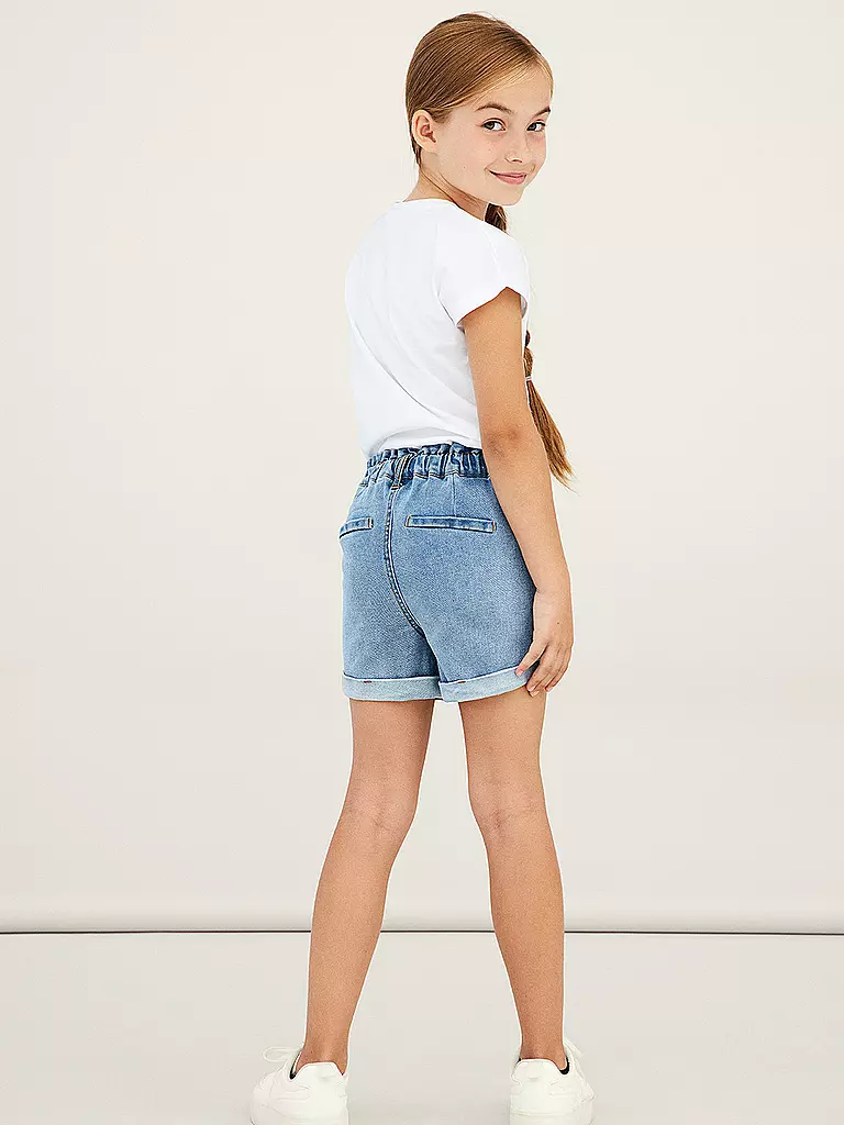 NAME IT | Mädchen Jeans Shorts NKFBELLA DNMTAZZA | Azul