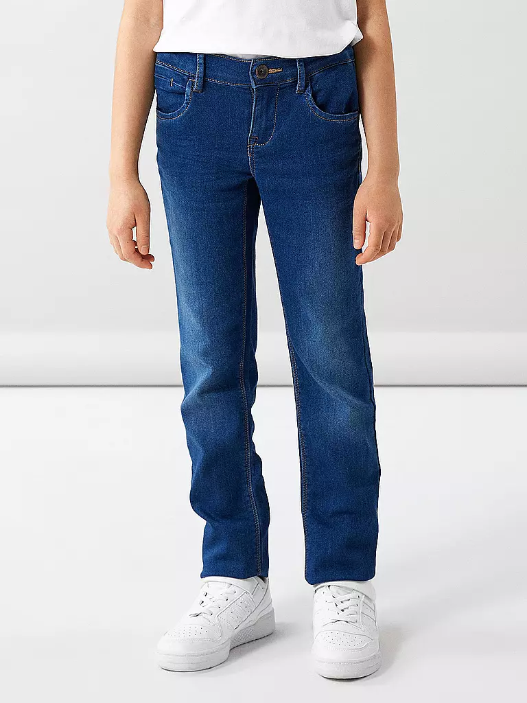 NAME IT | Mädchen Jeans Slim Fit NKFSALLI | Azul oscuro