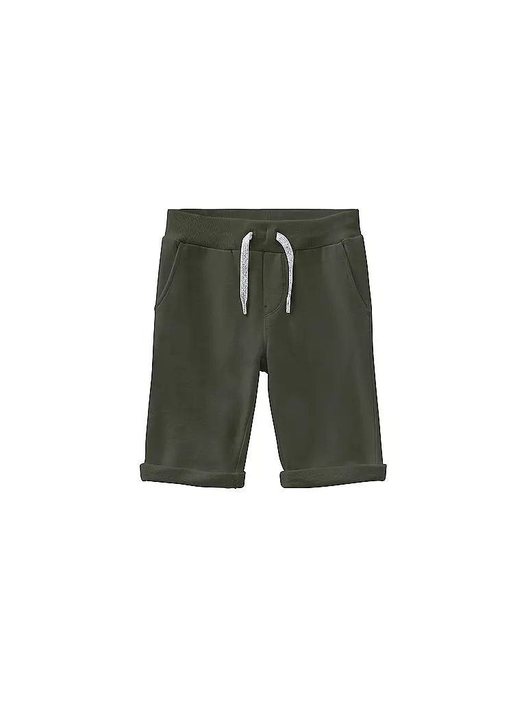 NAME IT | Pantalones cortos de felpa para niño NKMVERMO | Oliva