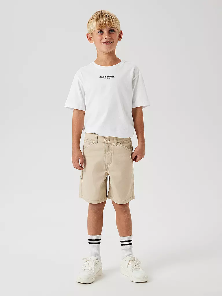 NAME IT | Pantalones cortos NKMRYAN para niño | Beige