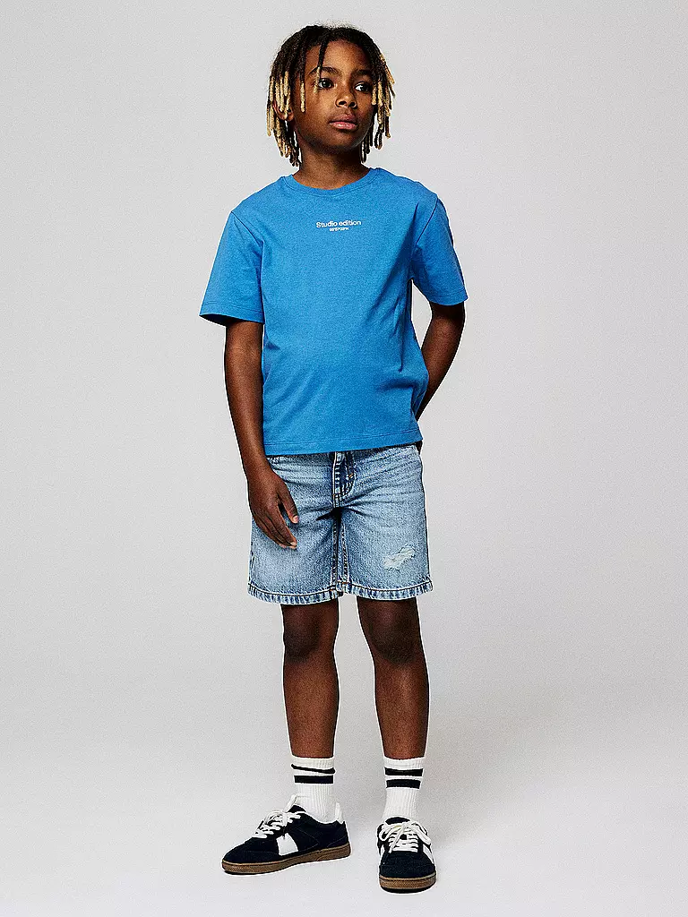 NAME IT | Pantalones cortos NKMSILAS para niño | Azul