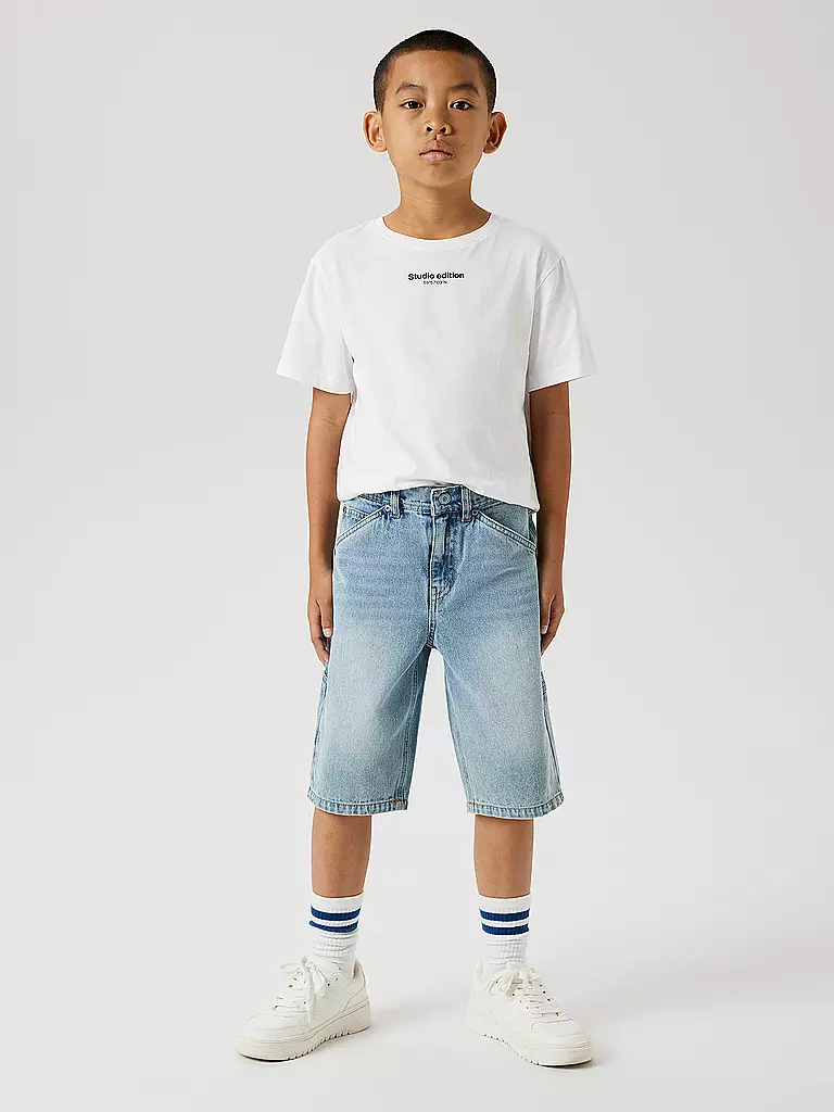 NAME IT | Pantalones cortos para niño NKMRYAN | Azul claro