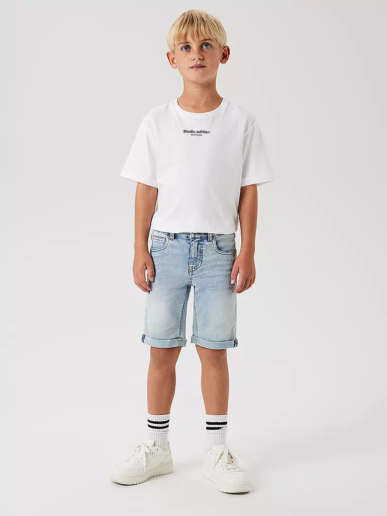 NAME IT | Pantalones cortos para niño NKMTHEO DNMCLAS | Azul claro