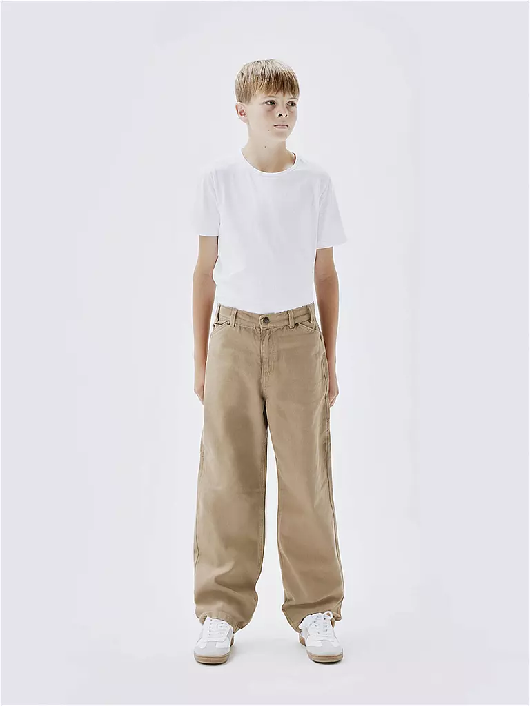NAME IT | Pantalones rectos para niño NKMRYAN | Camel